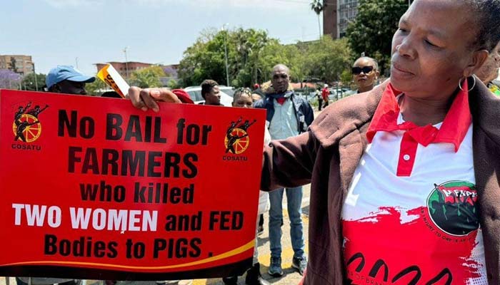 South African farm owner on trial for feeding women to pigs, sparking outrage