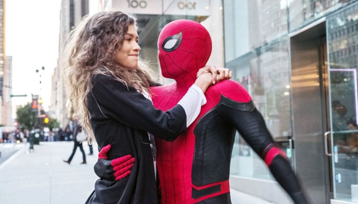 Tom Holland swings out of ‘Spiderman’ suit for stroll with fiancée Zendaya