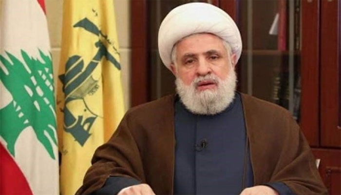حزب اللہ چیف نعیم قاسم(فائل فوٹو)۔