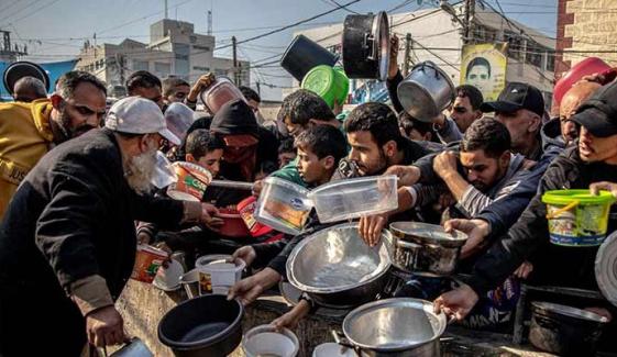 غزہ میں قحط کی صورتحال، معصوم فلسطینی فاقہ کشی پر مجبور