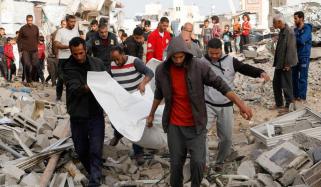 غزہ: صبح سے جاری اسرائیلی حملوں میں 23 فلسطینی شہید