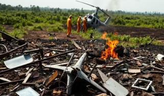 گھانا میں فوجی ہیلی کاپٹر گر کر تباہ، وزیرِ دفاع و ماحولیات جاں بحق