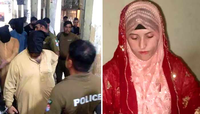پولیس کا کہنا ہے کہ عصمت اللّٰہ خان نے برادری کے فیصلے پر سدرہ عرب کے قتل کا اعتراف کرلیا ہے، ملزم سے ایک غیر لائسنس یافتہ کلاشنکوف بھی برآمد کرلی گئی۔فوٹو اسکرین گریب