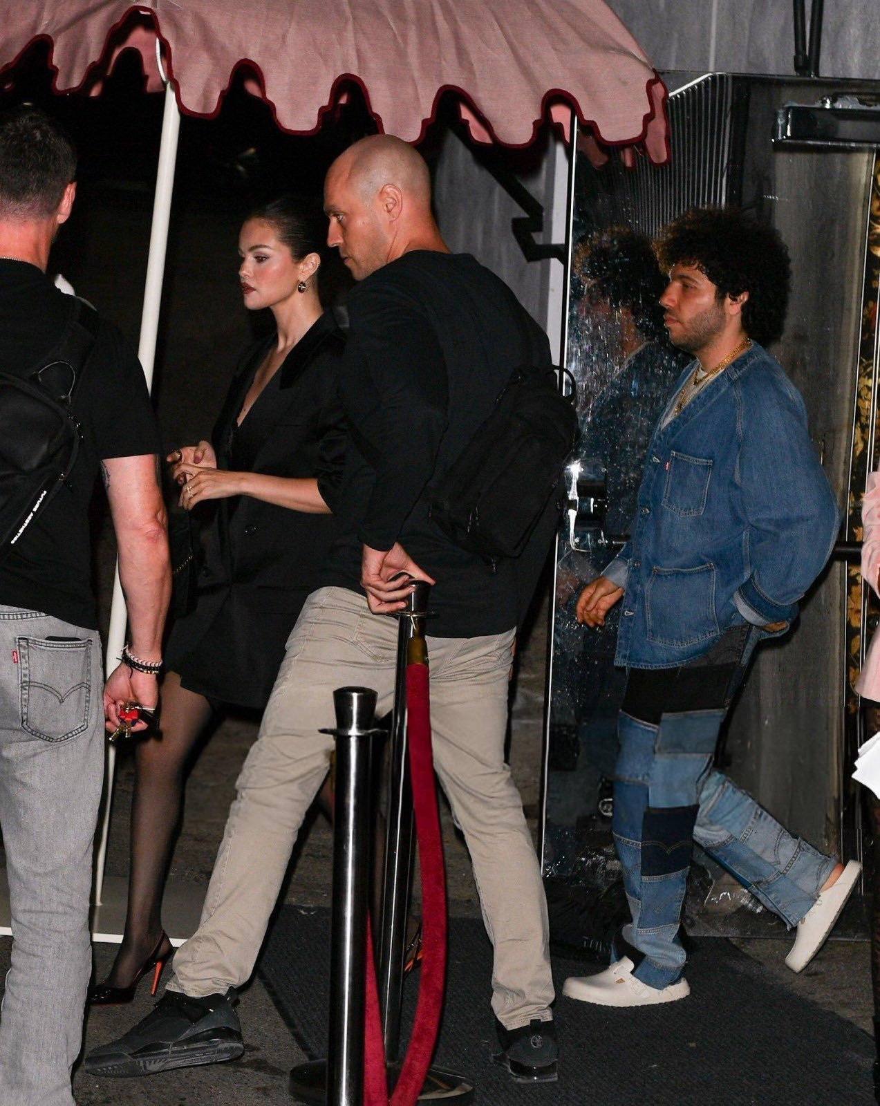 Selena Gomez and Benny Blanco at Cara Delevingnes birthday bash
