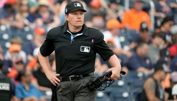 Jen Pawol makes history by becoming MLBs first woman umpire
