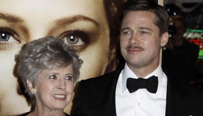 Brad Pitt spotted on film set just hours after mother Jane’s death at 84