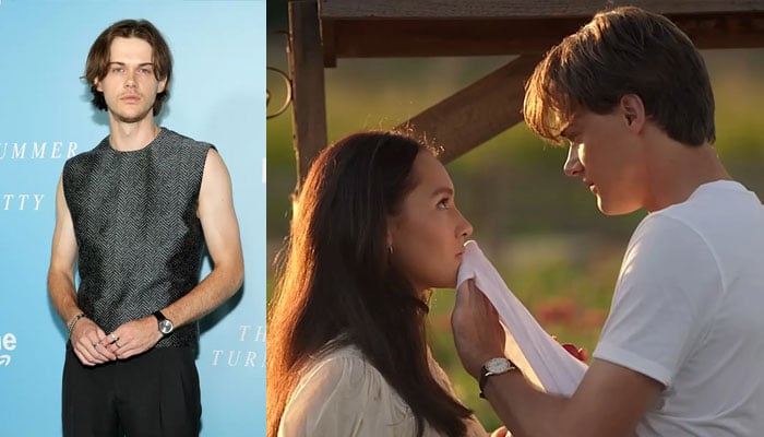 Christopher Briney calls BTS of ‘The Summer I Turned Pretty’ peach scene ‘awful’