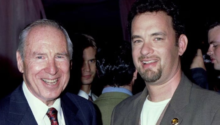Tom Hanks pays heartfelt tribute to Jim Lovell, who he played in Apollo 13