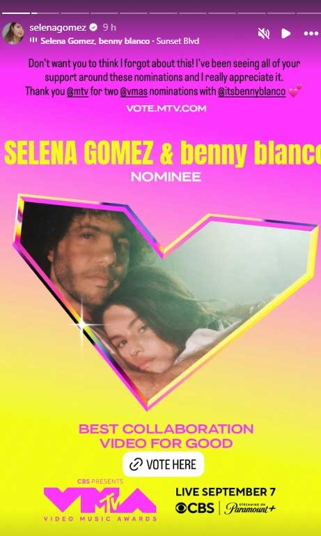 Selena Gomez mentions Benny Blanco in sweet message as key event nears