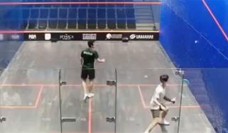 ہانگ کانگ جونیئر اسکواش: پاکستان کے عمیر عارف فائنل میں پہنچ گئے