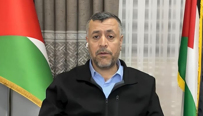 حماس  رہنما محمود مرداوی—تصویر بشکریہ غیر ملکی میڈیا