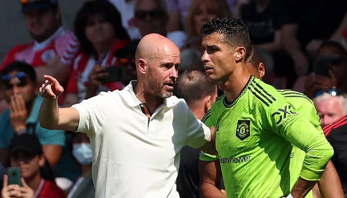Cristiano Ronaldo receives positive message from Erik Ten Hag amid rift clarification