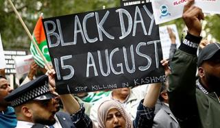 بھارت کا یومِ آزادی فرانس میں موجود کشمیری یومِ سیاہ کے طور پر منائیں گے