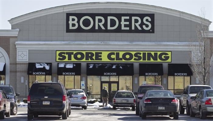 Borders: A bookshop
