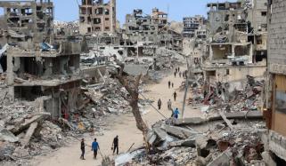 غزہ پٹی پر اسرائیلی حملوں میں مزید 52 فلسطینی شہید