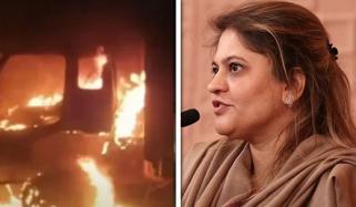 ڈمپرز جلانے کے واقعے میں 14 سے 15 افراد گرفتار ہیں: ترجمان سندھ حکومت 