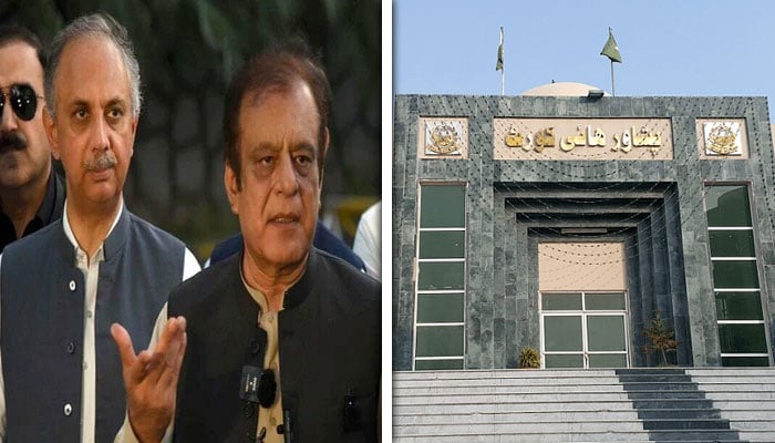 پشاور ہائیکورٹ نے الیکشن کمیشن کو عمر ایوب اور شبلی فراز کیخلاف مزید کارروائی سے روک دیا