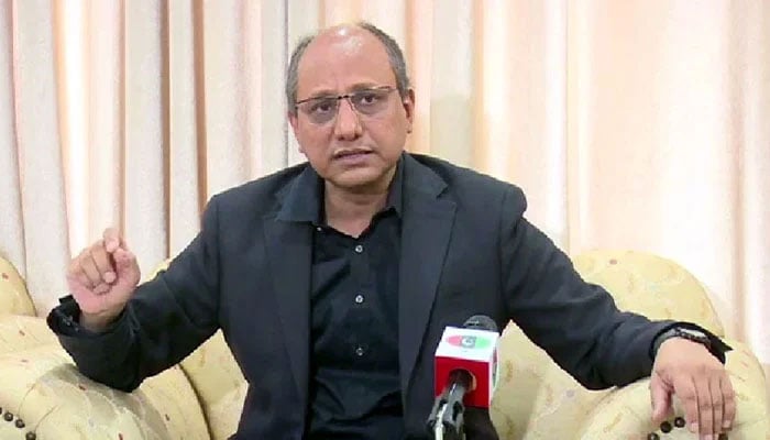 وزیرِ بلدیات سندھ سعید غنی—فائل فوٹو