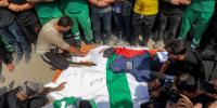 اسرائیلی حملے میں شہید 5 صحافیوں کی تدفین کردی گئی