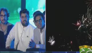 گورنر ہاؤس کراچی میں آتش بازی کا عالمی ریکارڈ قائم