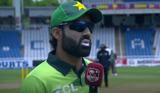  ابتدائی 40 اوورز تک میچ ہمارے  ہاتھ میں تھا، محمد رضوان 