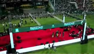 نیشنل اسٹیڈیم کراچی میں گرینڈ میوزیکل شو کا انعقاد 