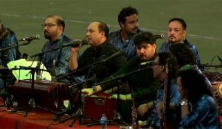 نیشنل اسٹیڈیم کراچی میں گرینڈ میوزیکل شو کا انعقاد 