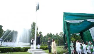  پاکستانی ہائی کمیشن نئی دہلی میں یومِ آزادی کی تقریب، پرچم کشائی