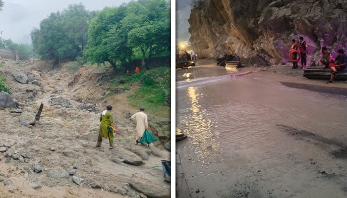 شمالی علاقہ جات میں کلاؤڈ برسٹ اور سیلابی ریلوں سے تباہی، 69 افراد جاں بحق