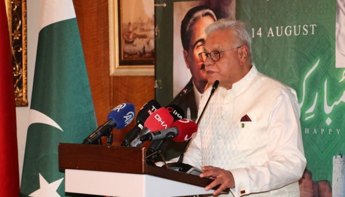 سفیر پاکستان ڈاکٹر یوسف جنید—جنگ فوٹو