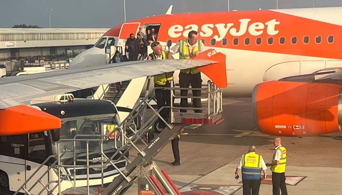 Manchester Airport hit with chaos after two easyJet planes collide on airfield