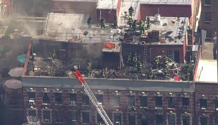NYC explosion: Three-alarm fire engulfs Manhattans Upper East Side