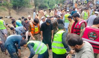 خیبر پختونخوا میں کلاؤڈ برسٹ کے باعث تباہی کے مناظر 