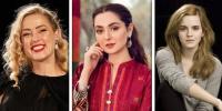ہانیہ عامر نے امبر ہرڈ اور ایما واٹسن کو پیچھے چھوڑ دیا