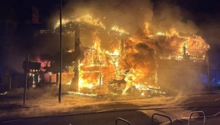 Essex seaside town hit by major fire, residents evacuated