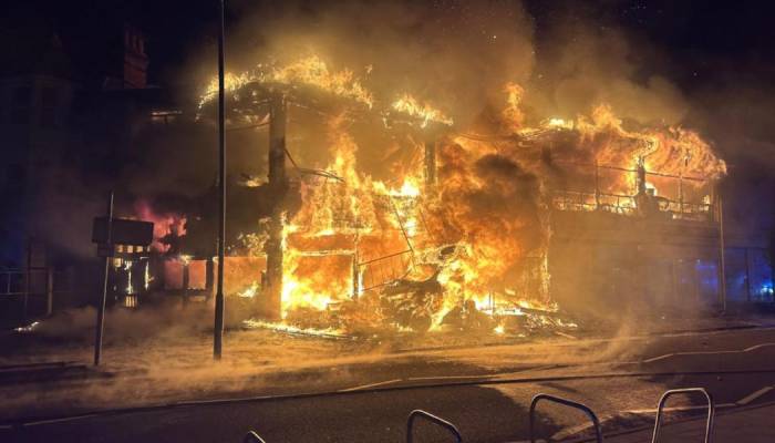 Essex seaside town hit by major fire, residents evacuated