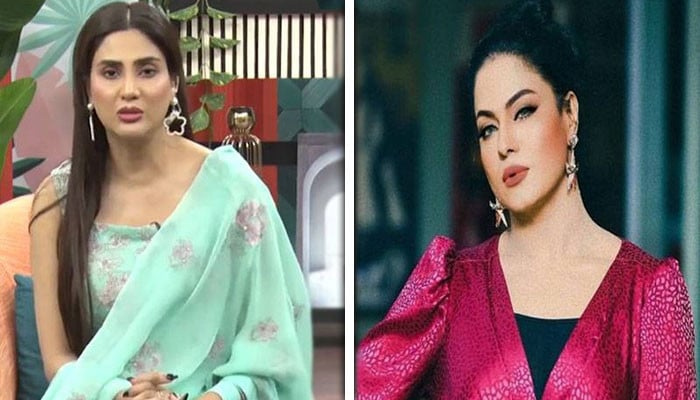 فضا علی نے وینا ملک کو اپنے شو میں مدعو کرکے کھری کھری سنا دی