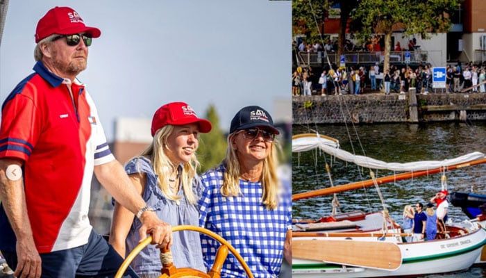King Willem-Alexander joins SIL Princess Mabel, niece at SAIL Amsterdam