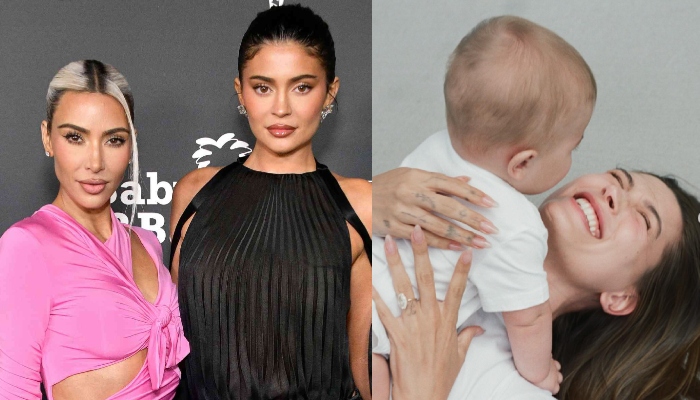 Kylie Jenner, Kim Kardashian among stars sending birthday love to Justin, Hailey son