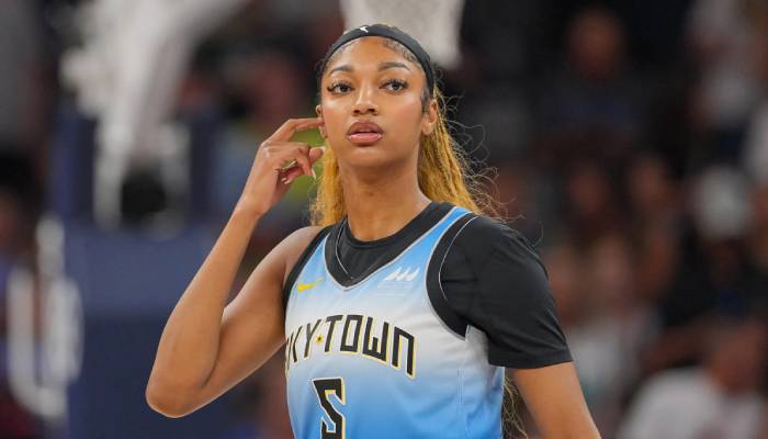 Angel Reese reacts to NBA 2K26 rating with her signature attitude