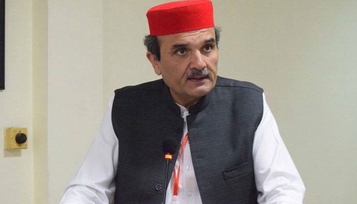 عوامی نیشنل پارٹی کے رہنما امیر حیدر ہوتی — فائل فوٹو