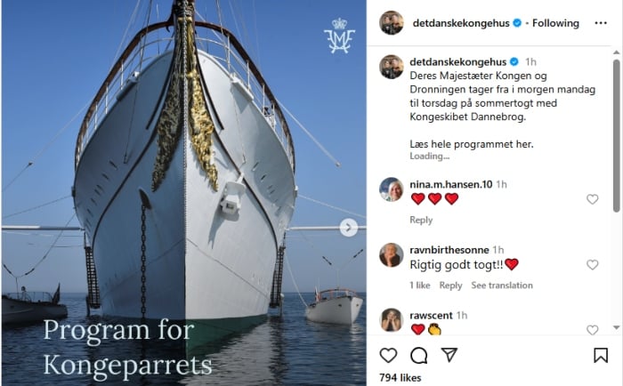 P.C.: Danish Royal Family/Instagram