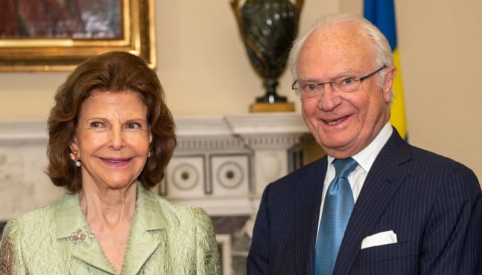 King Carl, Queen Silvia share century-old vintage archive after new outing