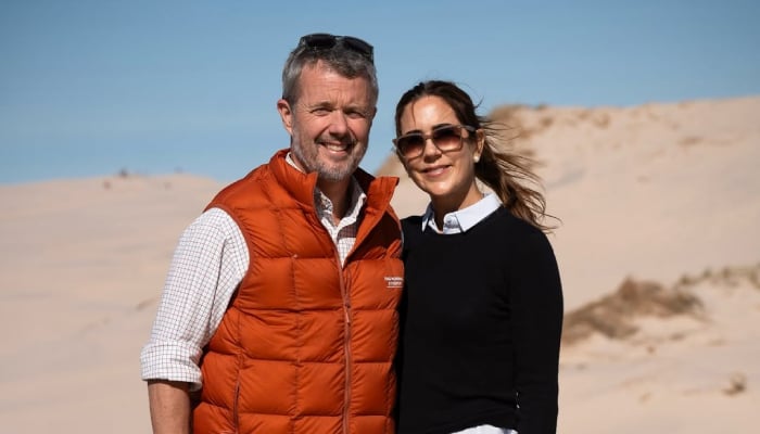 King Frederik, Queen Mary explore iconic moving sand dunes of Denmark