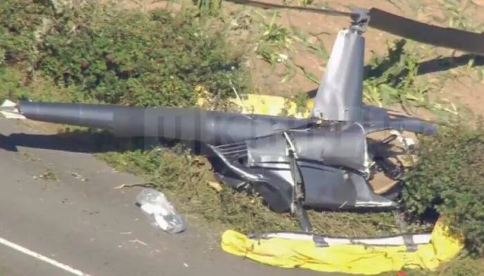 Helicopter crash near Shanklin kills three, one critically injured