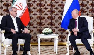 روسی صدر اور ایرانی ہم منصب میں ٹیلیفونک رابطہ، جوہری توانائی پروگرام پر گفتگو 