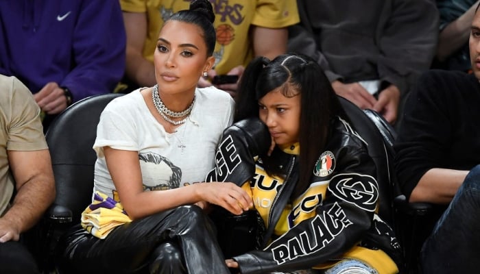 North West towers over mom Kim Kardashian in 5-inch platform boots in Rome