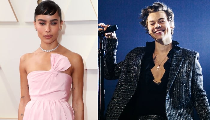 Harry Styles, Zoë Kravitz spotted snogging in London amid romance buzz