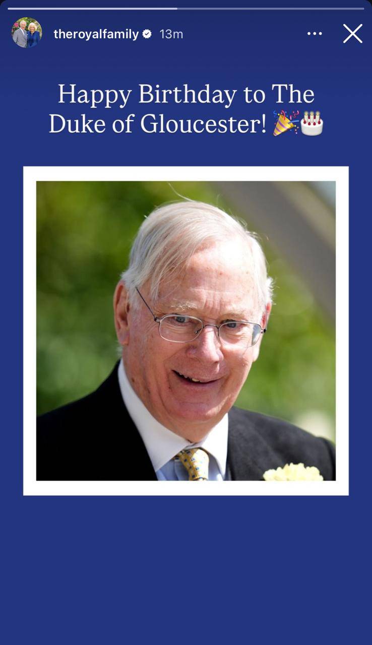 King Charles wishes lesser-known royal on milestone birthday