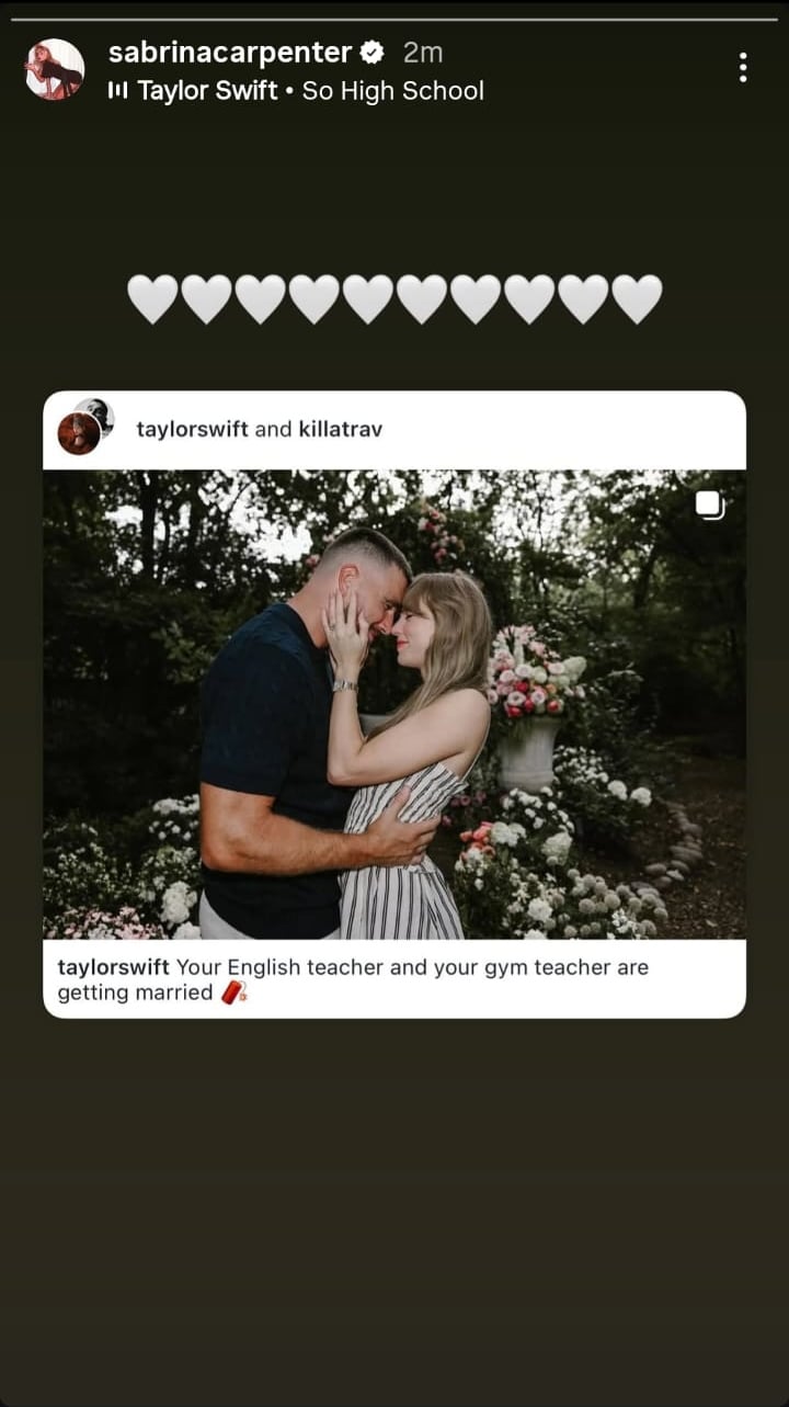 Picture credit: Sabrina Carpenter/ Instagram